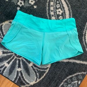 Lululemon run times 4” shorts size 8